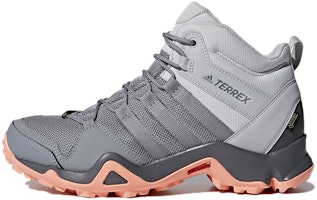 (Women) adidas Terrex AX2R Mid GTX 'Grey Pink' CM7662 (Women) adidas Terrex AX2R Mid GTX 'Grey Pink' CM7662