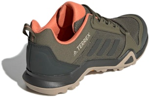 adidas Terrex Ax3 舒適耐磨 低幫戶外徒步鞋 女款 軍綠 Shop adidas Terrex Ax3 舒適耐磨 低幫戶外徒步鞋 女款 軍綠