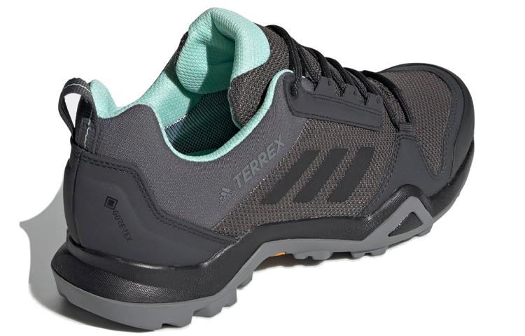Shop (W) Scarpe da Hiking adidas Terrex AX3 GORE-TEX - Grigio ''Nero Verde'' BC0573