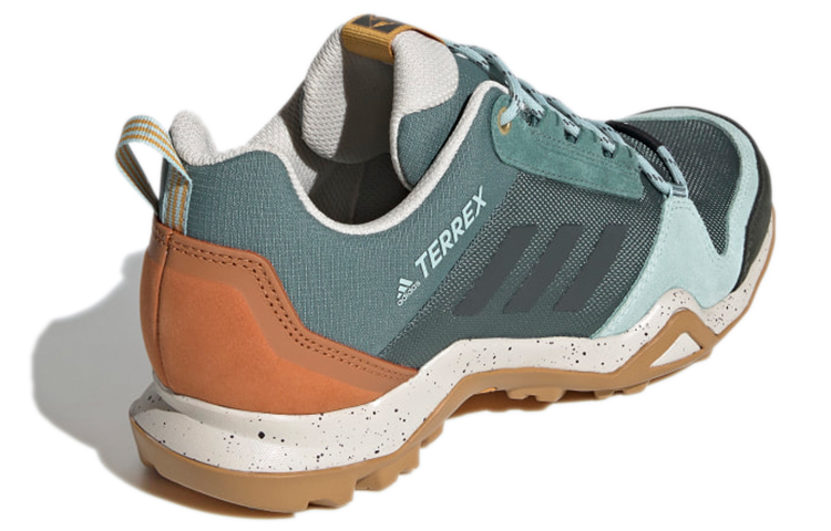 Shop adidas Terrex Ax3 Gtx 耐磨防滑 戶外登山鞋 女款 藍