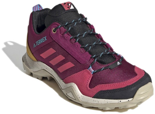 Adidas Terrex Ax3 GTX 耐磨防滑 低幫運動戶外功能鞋 女款 紫 Lookbook Adidas Terrex Ax3 GTX 耐磨防滑 低幫運動戶外功能鞋 女款 紫