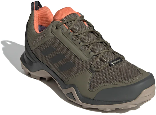 (W) adidas Terrex AX3 GTX ''Raw Khaki Semi Coral'' Wanderschuhe Damen/Herren G26550 Lookbook (W) adidas Terrex AX3 GTX ''Raw Khaki Semi Coral'' Wanderschuhe Damen/Herren G26550