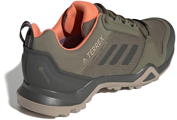 (W) テレックス AX3 GTX カーキ/コーラル G26550 Shop (W) テレックス AX3 GTX カーキ/コーラル G26550