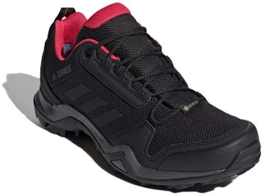 adidas Terrex AX3 GTX 防滑透氣 低筒戶外徒步鞋 女款 黑紅 Lookbook adidas Terrex AX3 GTX 防滑透氣 低筒戶外徒步鞋 女款 黑紅