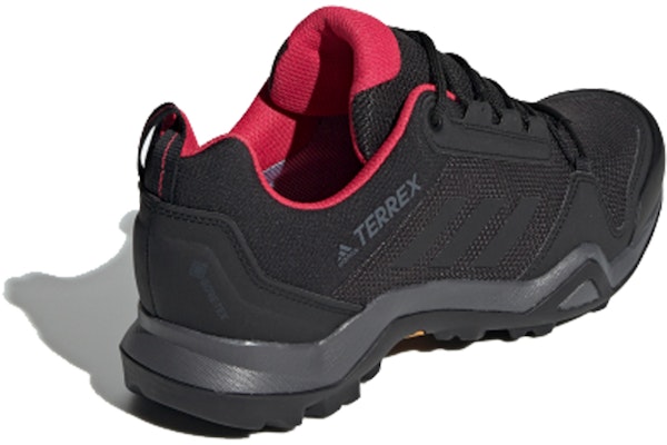 adidas Terrex AX3 GTX 防滑透氣 低筒戶外徒步鞋 女款 黑紅 Shop adidas Terrex AX3 GTX 防滑透氣 低筒戶外徒步鞋 女款 黑紅