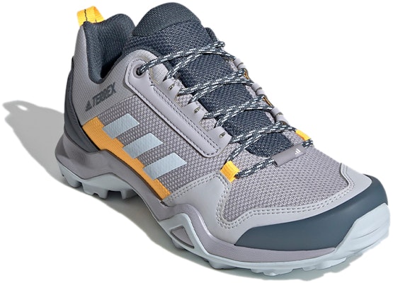 (W) adidas Terrex Ax3 Senderismo 'Gris Azul Amarillo' FV6910 Lookbook (W) adidas Terrex Ax3 Senderismo 'Gris Azul Amarillo' FV6910