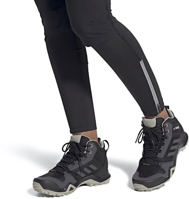 (Women) adidas Terrex AX3 Mid Gore-Tex 'Black Metal Grey' EF3365 Sizing (Women) adidas Terrex AX3 Mid Gore-Tex 'Black Metal Grey' EF3365