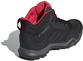 Shop adidas Terrex Ax3 Mid Gore-Tex 女款 黑紅