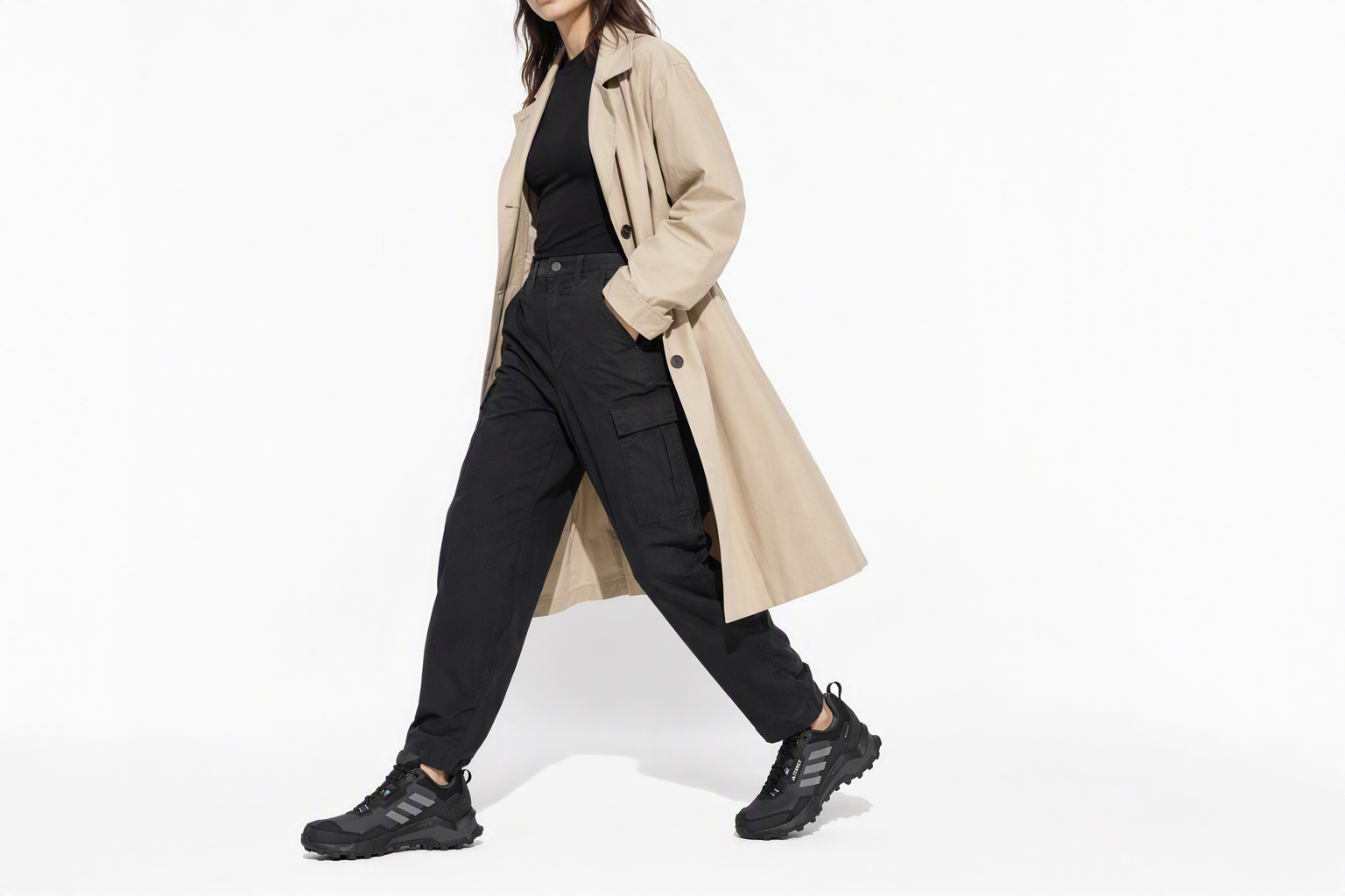 Order （女性）adidas Terrex AX4 Gore-Tex '黑灰色' HQ1051