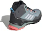 Shop adidas Terrex Ax4 Mid Gore-tex 女款灰粉舒適耐磨戶外機能鞋