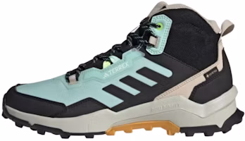 (Women) adidas TERREX AX4 Mid GORE-TEX Hiking 'Semi Flash Aqua Core Black Preloved Yellow' IF4850 (Women) adidas TERREX AX4 Mid GORE-TEX Hiking 'Semi Flash Aqua Core Black Preloved Yellow' IF4850