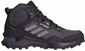 (Women) adidas TERREX AX4 Mid GORE-TEX Hiking Shoes 'Black' HQ1049 (Women) adidas TERREX AX4 Mid GORE-TEX Hiking Shoes 'Black' HQ1049