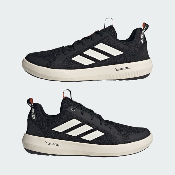 Adidas TERREX Boat Climacool Core Black/Chalk White/Semi Impact Orange 圖 7
