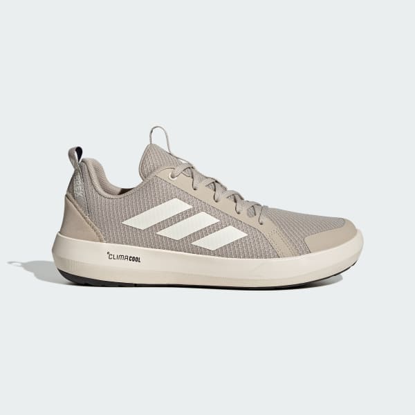 (Women) Adidas Terrex Boat Climacool Wonder Beige/Chalk White/Semi Impact Orange JI3501