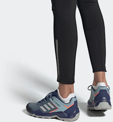 adidas Terrex Eastrail Hiking 耐磨低筒戶外功能鞋 女款 藍黑 Sizing adidas Terrex Eastrail Hiking 耐磨低筒戶外功能鞋 女款 藍黑