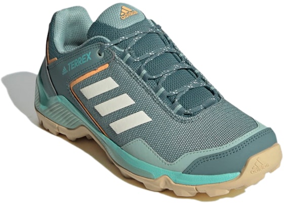阿迪達斯 Terrex Eastrail 女款綠白色登山鞋 Lookbook 阿迪達斯 Terrex Eastrail 女款綠白色登山鞋