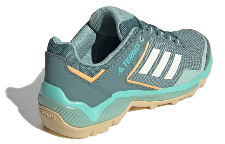 Shop 阿迪達斯 Terrex Eastrail 女款綠白色登山鞋