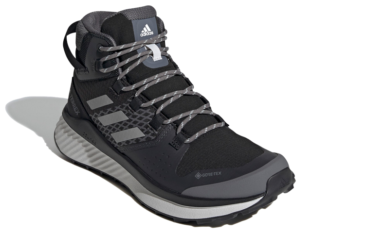 Lookbook (W) adidas Terrex Folgian Hiker Mid GTX ''Schwarz Grau'' EF2274