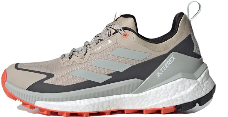 (W) adidas Terrex Free Hiker 2.0 Low GORE-TEX Kasut Hiking 'Wonder Beige Grey' IG3202 Buy (W) adidas Terrex Free Hiker 2.0 Low GORE-TEX Kasut Hiking 'Wonder Beige Grey' IG3202