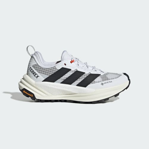 (Women) adidas Terrex Free Hiker 3 Low GTX  Hiking Shoes Cloud White/Core Black/Off White KI8279