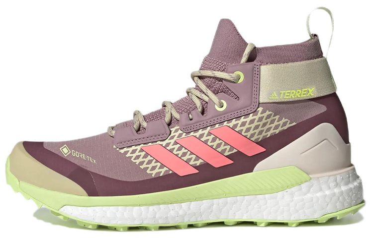(W) adidas Terrex Free Hiker GORE-TEX 'Acid Red Pulse Lime'