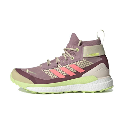 (W) adidas Terrex Free Hiker GORE-TEX 'Acid Red Pulse Lime'