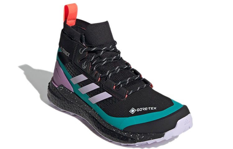 (W) adidas Terrex Free Hiker Gore-TEX 'Black Green' 圖 3