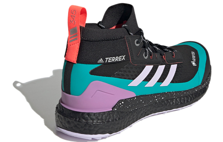 (W) adidas Terrex Free Hiker Gore-TEX 'Black Green' 圖 4