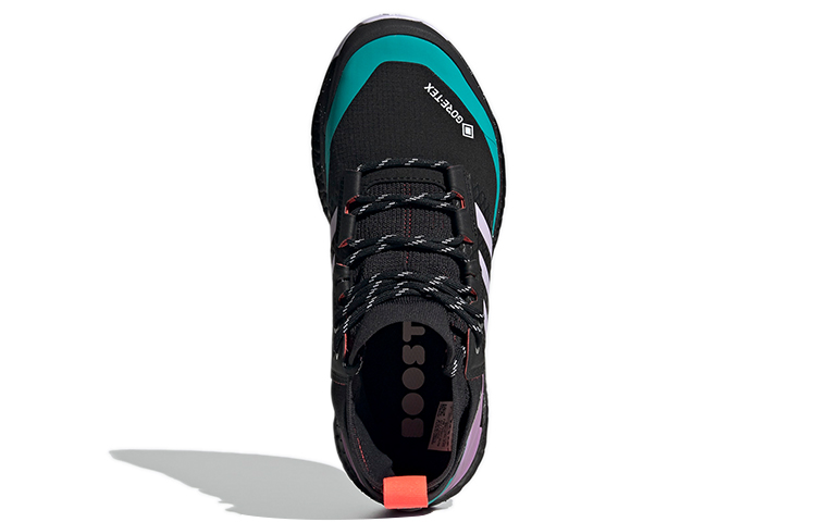 (W) adidas Terrex Free Hiker Gore-TEX 'Black Green' 圖 5