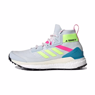 (W) adidas Terrex Free Hiker Primeblue 'Halo Blue Yellow Screaming Pink'