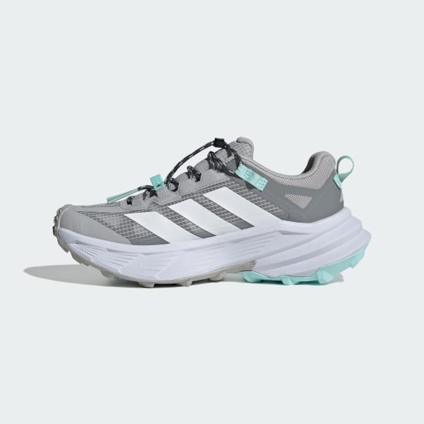 Details for (W) adidas Terrex Free Hiker SL GTX Kasut Hiking - Kelabu/Putih/Aqua Flash KJ1917