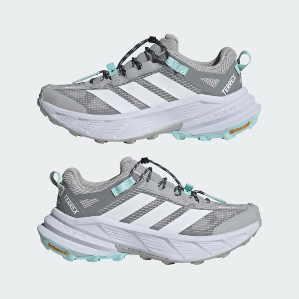 Sizing (W) adidas Terrex Free Hiker SL GTX Kasut Hiking - Kelabu/Putih/Aqua Flash KJ1917