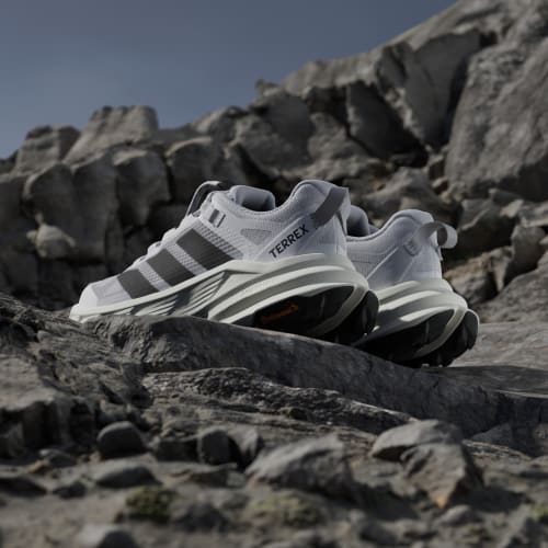 Sizing (W) 아디다스 테렉스 프리 하이커 SL GTX 등산화 W 클라우드 화이트/코어 블랙/세미 임팩트 오렌지 KJ2787