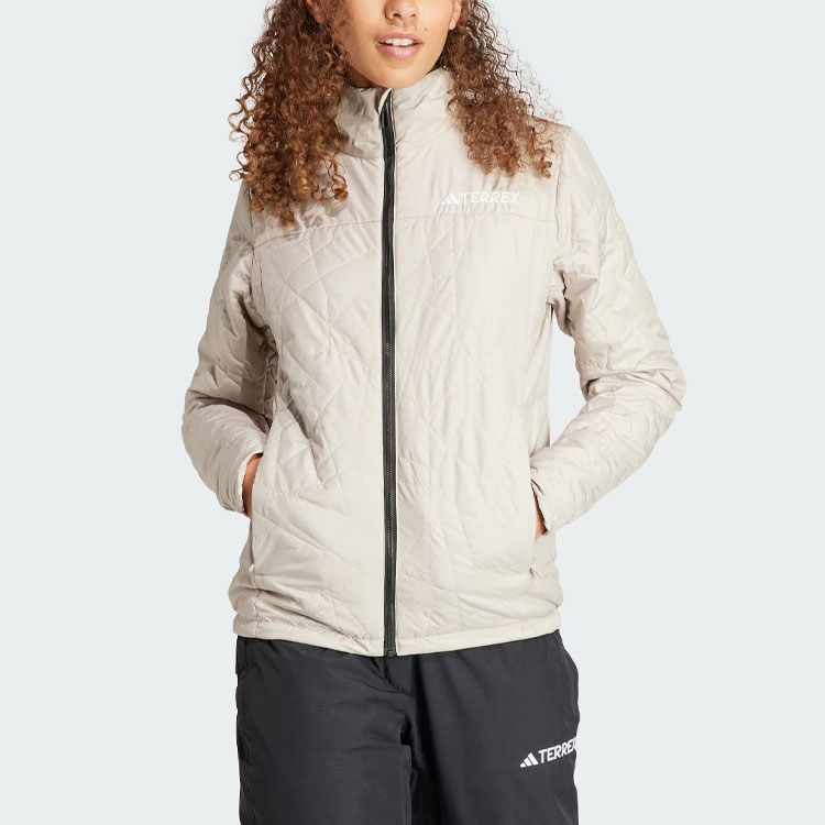 Details for (W) adidas Terrex FW23 RAIN.RDY Jaket Ski Tahan Air 3-in-1 Kuning Muda IB1071