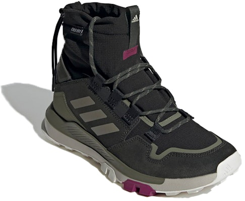 (W) adidas Terrex Hikster Mid Cold.Rdy 'Hijau Militer' Sepatu Hiking FW0391 Lookbook (W) adidas Terrex Hikster Mid Cold.Rdy 'Hijau Militer' Sepatu Hiking FW0391