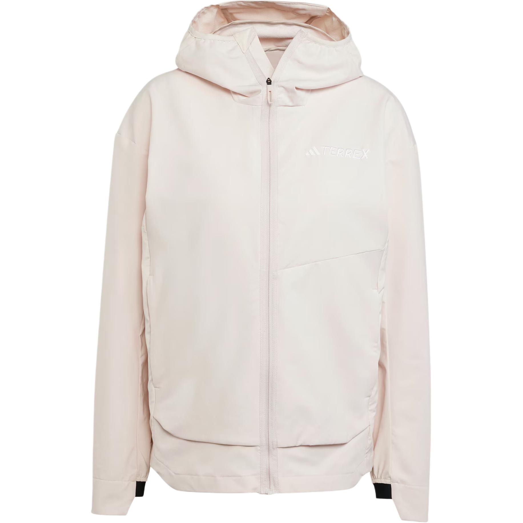 (Women) adidas Terrex Multi Softshell Jacket Outdoor Hoodie Purple Pink IX1485