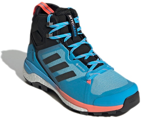 (W) adidas Terrex Skychaser 2.0 Mid Gore-Tex 'Sky Rush Acid Red' Lelaki/Hiking GZ3037 Lookbook (W) adidas Terrex Skychaser 2.0 Mid Gore-Tex 'Sky Rush Acid Red' Lelaki/Hiking GZ3037