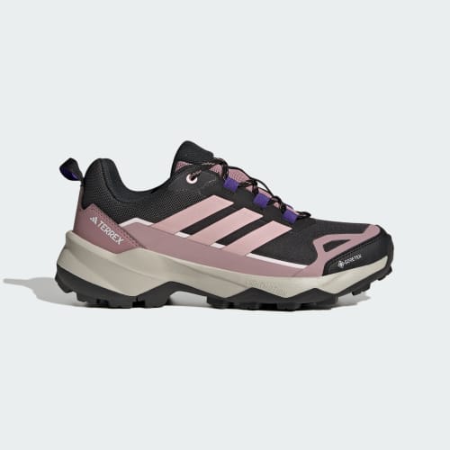 (Women) adidas Terrex Skychaser AX5 GTX Hiking Shoes Core Black/Core Black/Dual Lilac KJ8947