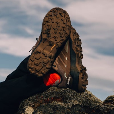 (W) 阿迪达斯Terrex Skychaser AX5 GTX徒步鞋 棕色/大地层/橙色 JH7806 5