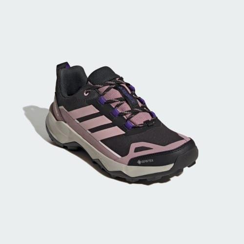 Shop (Women) adidas Terrex Skychaser AX5 GTX Hiking Shoes Core Black/Core Black/Dual Lilac KJ8947