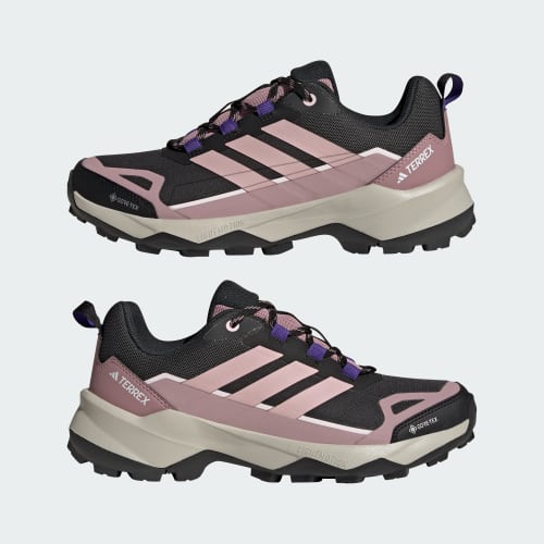 Sizing (Women) adidas Terrex Skychaser AX5 GTX Hiking Shoes Core Black/Core Black/Dual Lilac KJ8947