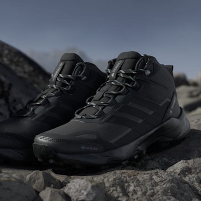 (W) Adidas Terrex Skychaser AX5 Mid GORE-TEX But Hiking Hitam/Aqua Malaysia. JQ2219 1