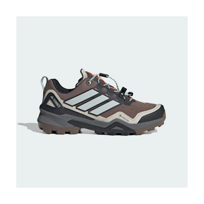 (W) Adidas TERREX Skychaser GORE-TEX Hiking Shoes Earth Strata/Grey One/Semi Flash Aqua