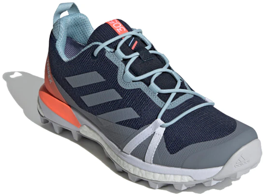 (W) adidas Terrex Skychaser Lt Gore-Tex ''Blauw Wit Oranje'' EF3352 Lookbook (W) adidas Terrex Skychaser Lt Gore-Tex ''Blauw Wit Oranje'' EF3352