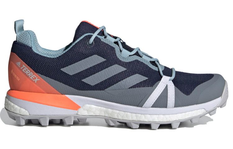 (W) adidas Terrex Skychaser Lt GTX 'Blue White Orange' 圖 2