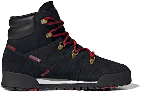 (W) 阿迪达斯 Terrex Snowpitch C.Rdy'黑红白'男子登山鞋 FV5169 Order (W) 阿迪达斯 Terrex Snowpitch C.Rdy'黑红白'男子登山鞋 FV5169