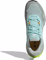Shop adidas TERREX SOULSTRIDE W 舒適百搭 緩震防滑 低筒 跑步鞋 女款 藍灰色