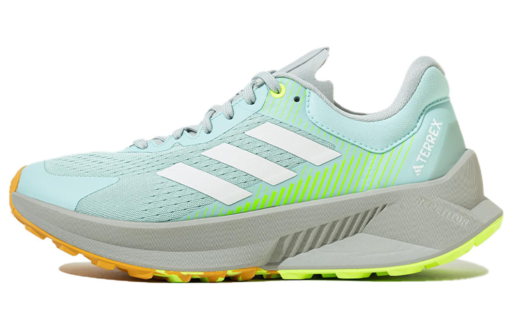 (Women) adidas Terrex Soulstride Flow Trail Running Shoes 'Semi Flash Aqua Crystal White' IF5038