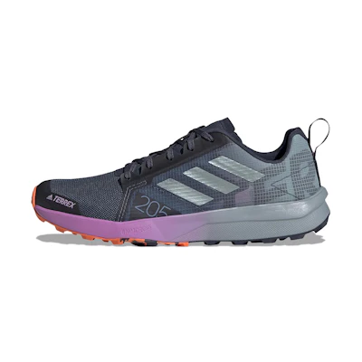 (W) adidas Terrex Speed Flow Trail Running 'CMFT Durable Grey Blue Purple'