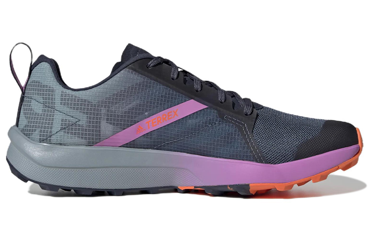 (W) adidas Terrex Speed Flow Trail Running 'CMFT Durable Grey Blue Purple' 圖 2